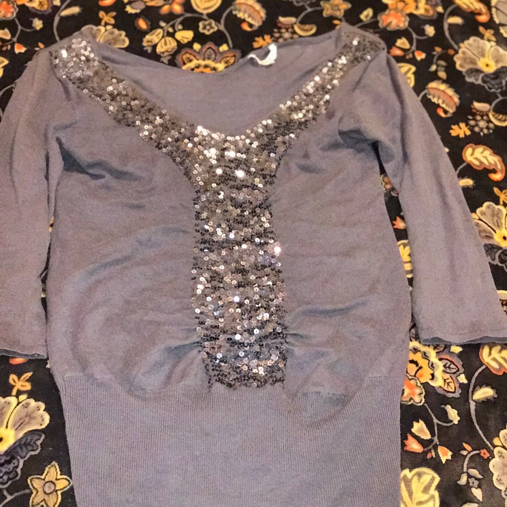 STUDIO Y Sparkly Shirt SIZE M! Simply Fantastic!!
